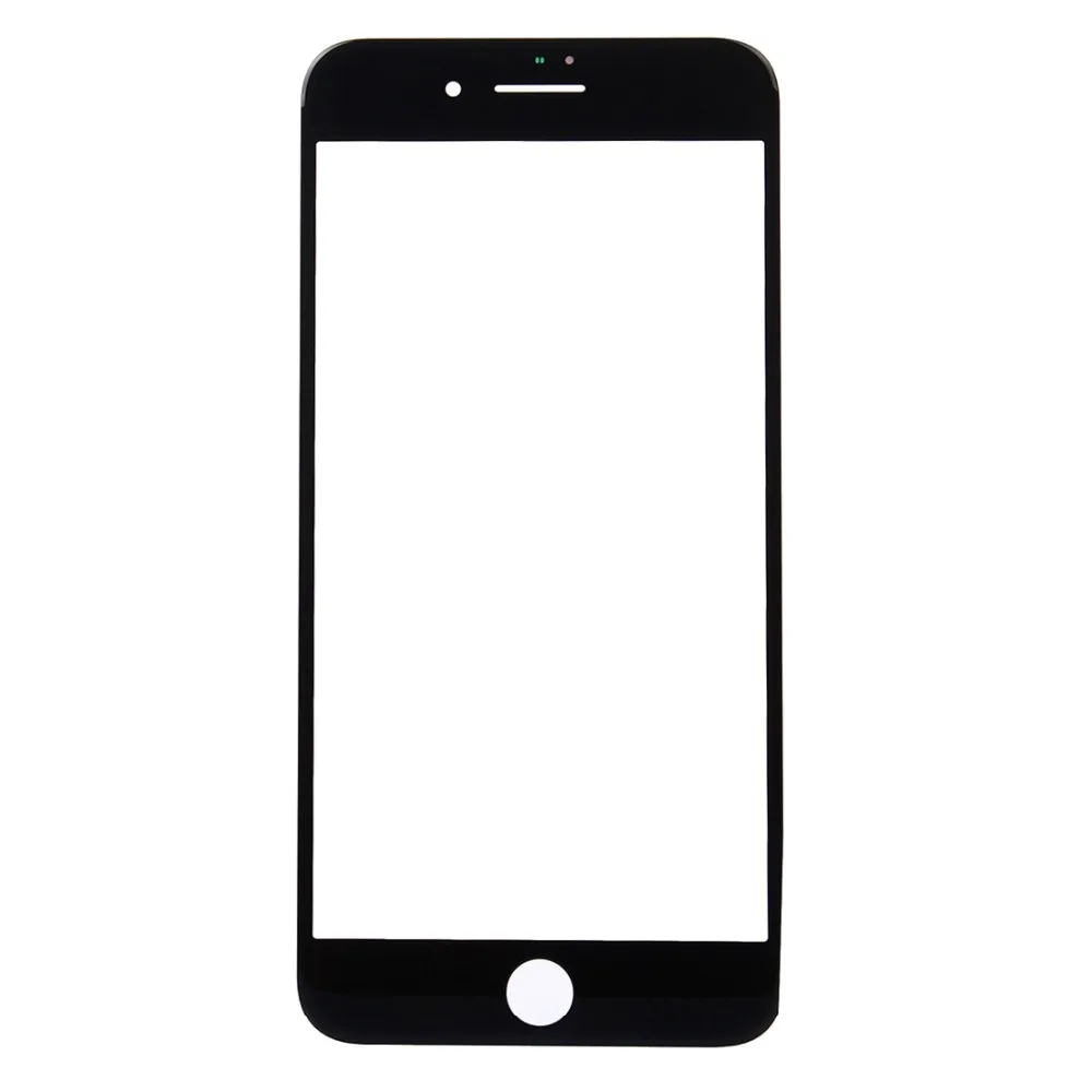 ВЕРХНЯЯ ПЕРЕДНЯЯ внешняя стеклянная линза AAA с рамкой OCA для iphone 7 plus запасные