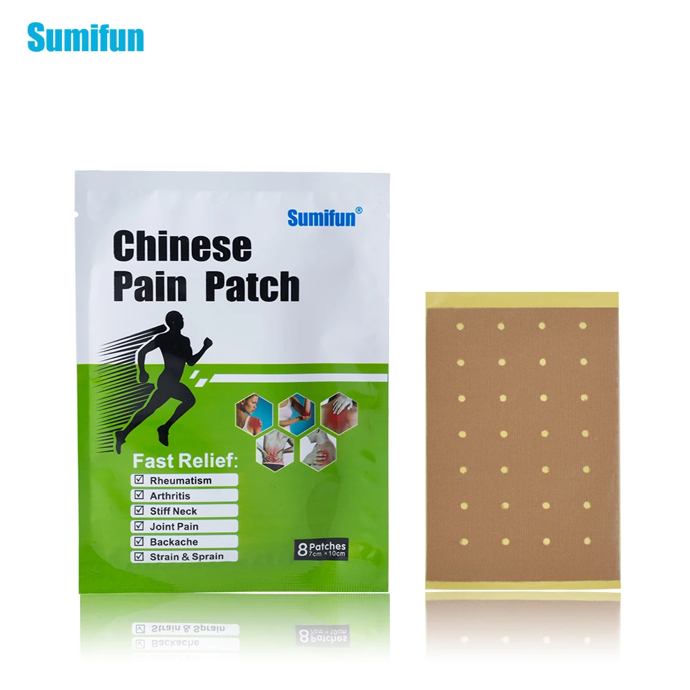 

8pcs/bag Pain relief Patch medical plaster Analgesic Plaster For Joint Pain Cervical Spondylosis Anti-inflammatory K01701