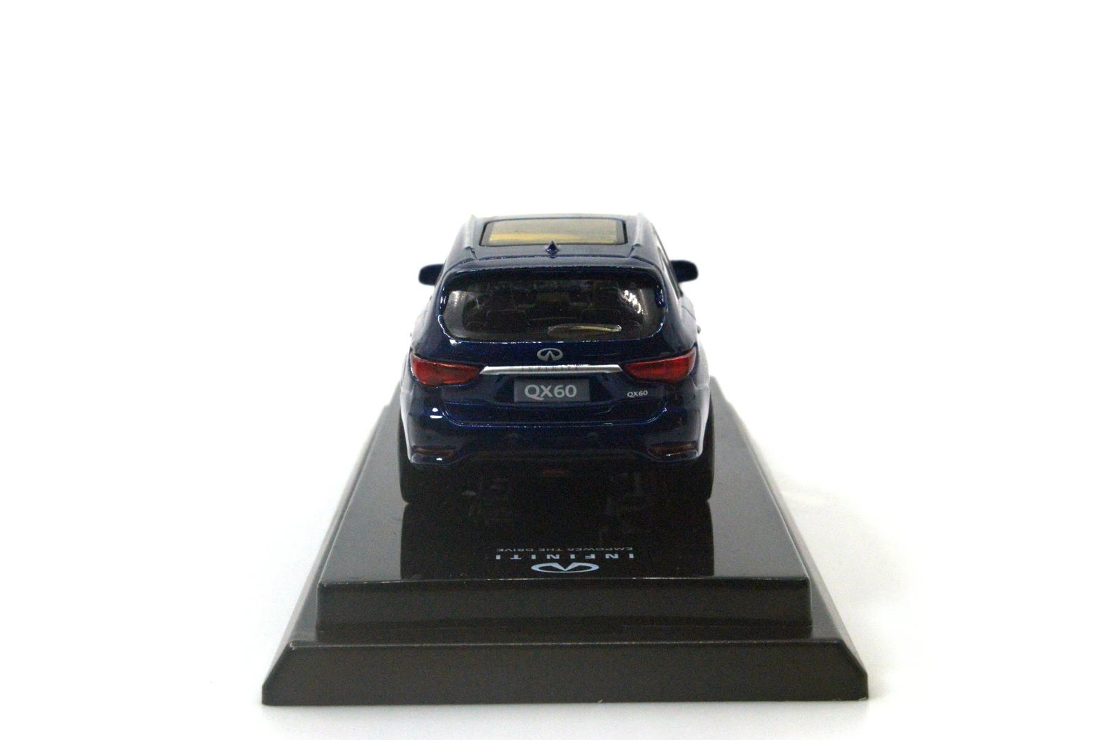 Модель Paudi 1/64 1:64 1 64 масштаб Infiniti QX60 2017 Синий литой игрушечный автомобиль