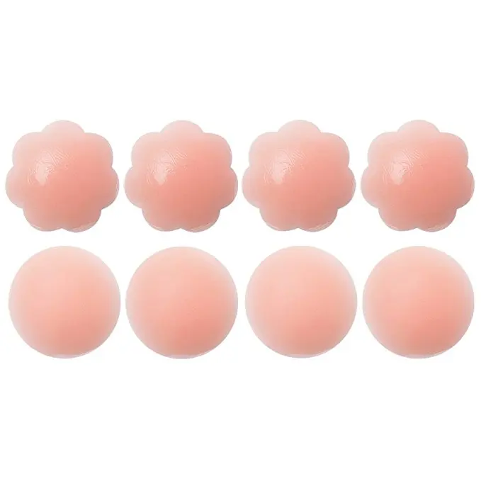Silicone Nipple Covers Breast Petals PastiesThin Reusable Adhesive Bra | Женская одежда