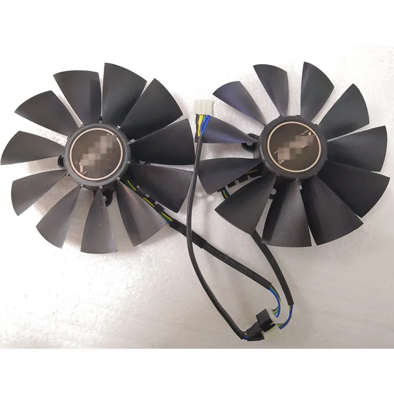 Альтернативный вентилятор для ASUS DUAL RX580 Graphics Fan RX470 / 570 GTX1080Ti 1070Ti|Кулеры и системы