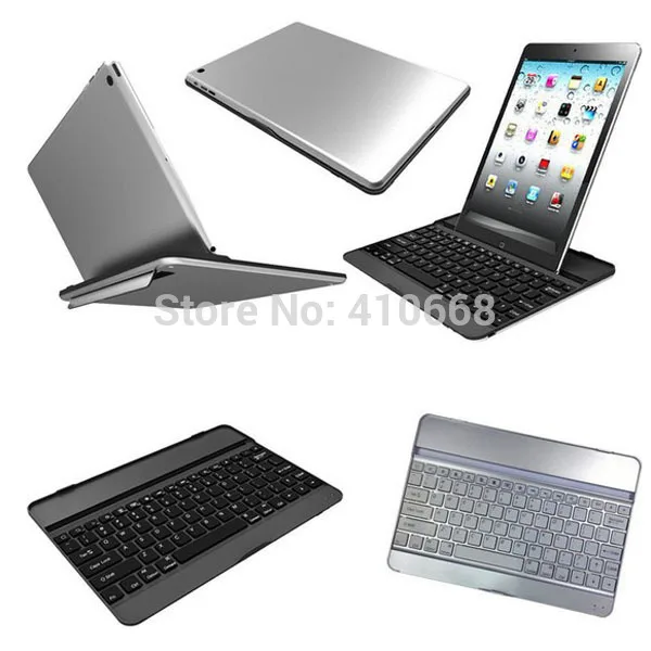 Универсальная Съемная Беспроводная Bluetooth клавиатура чехол подставка для Apple ipad
