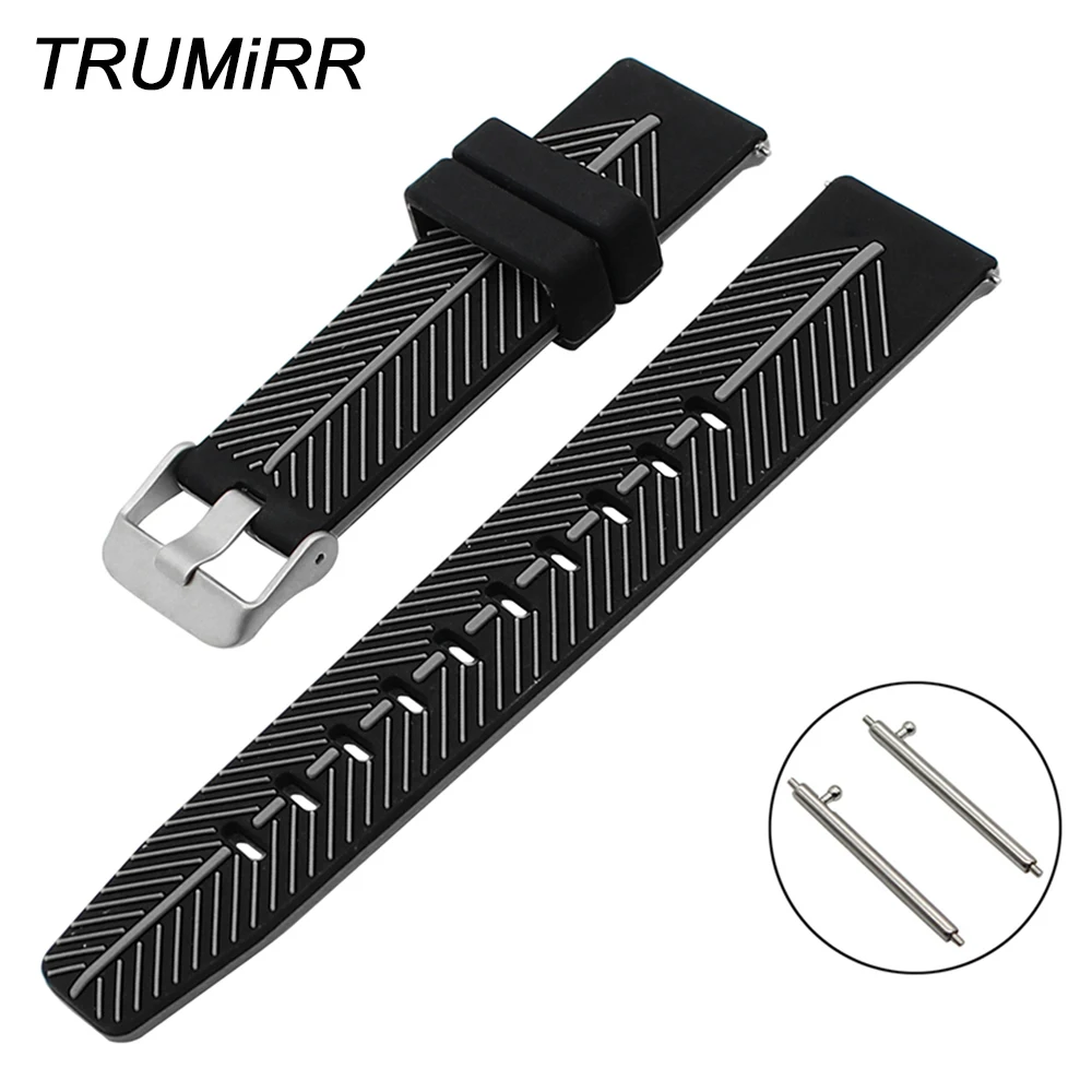 

Quick Release Silicone Watchband 21mm 22mm for Oris Bell Ross Ulysse Nardin Zenith Patek Rubber Watch Band Steel Buckle Strap