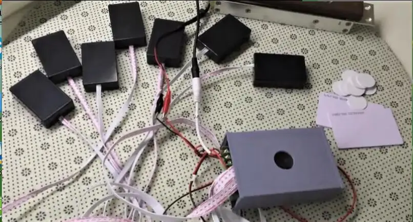 Escape room prop 1 8 RFID датчиков положить IC карты на датчика один матч чтобы