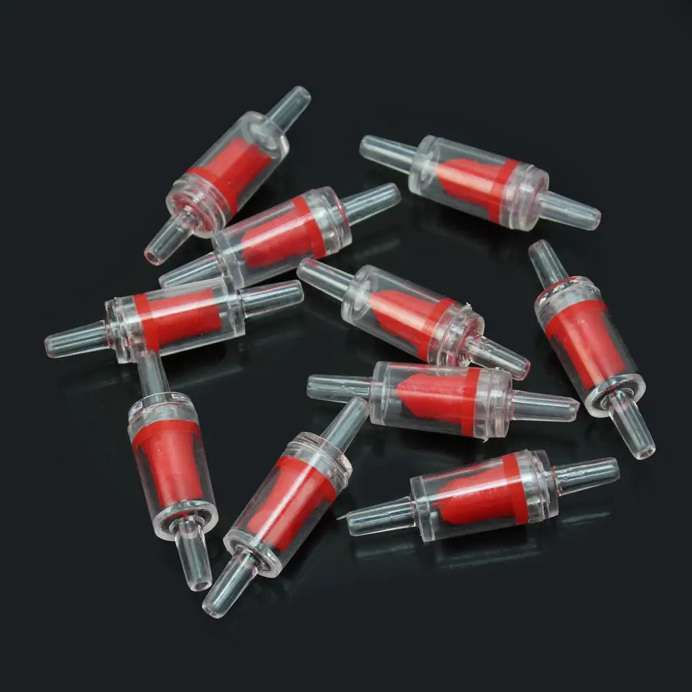 10 шт./лот пластиковый обратный клапан без возврата для аквариума система Co2