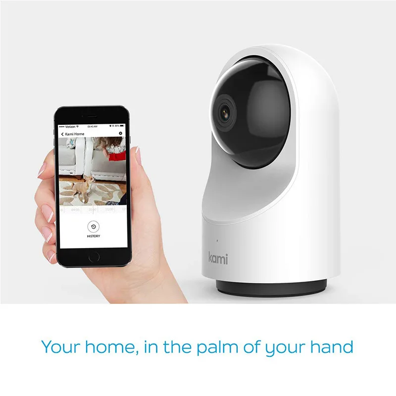Kami Full HD Wifi домашняя камера безопасности 1080P IP слежения за движением домашний