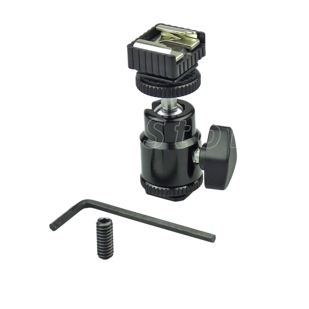 Адаптер для горячего башмака поворот на 360 градусов с разъемом и основанием