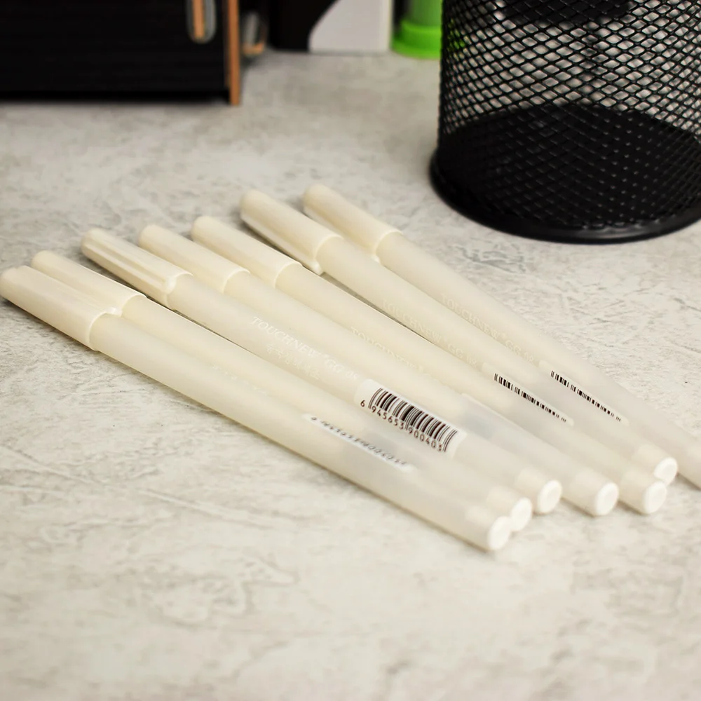 

1Pc 0.8mm DIY Art Marker White Ink Marker Pens Art Supplies Painting And Drawing Tools Gift For Kids Students School Office HOT