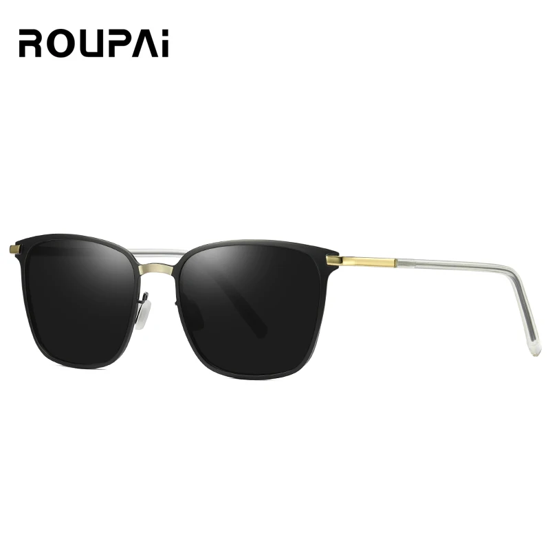 ROUPAI night vision goggles glasses driving yellow sunglasses men Vintage Polarized uv400 high quality oculos de visao noturna | Аксессуары