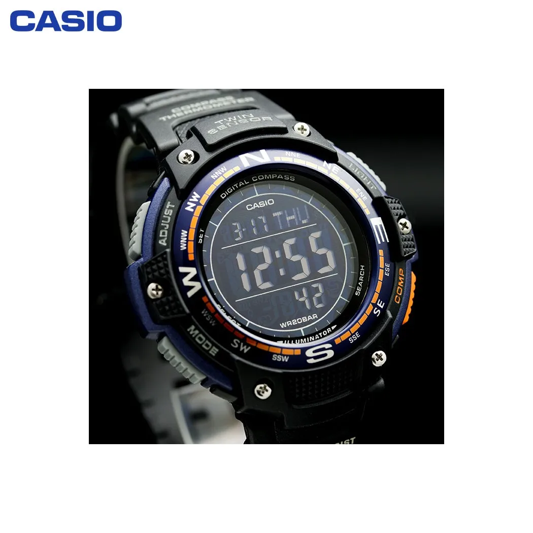 Наручные часы Casio SGW-100-2B мужские электронные на пластиковом ремешке |
