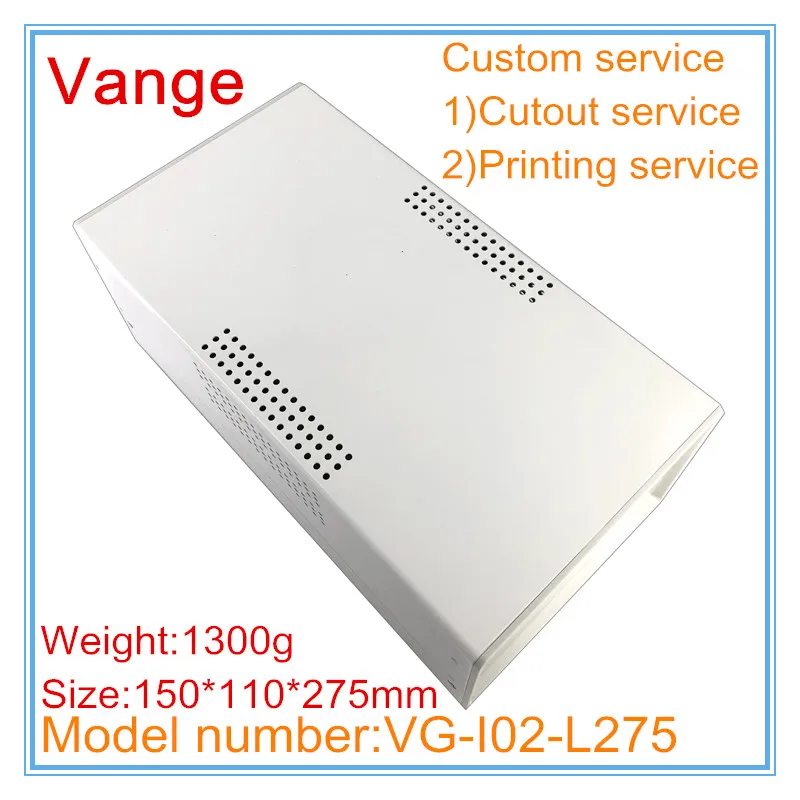 1pcs/lot sheet metal project box 150*110*275mm iron housing ABS plastic panels instrument for power support chassis | Обустройство