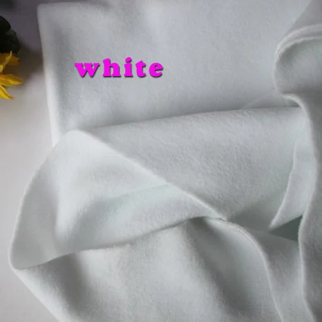 Белая двусторонняя флисовая ткань не скатывающаяся толстовка одеяла