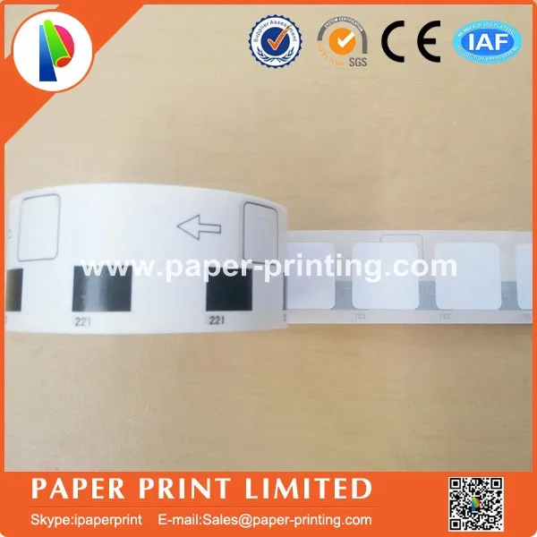 30 Refill Rolls Compatible DK-11221 Label 23mm*23mm 1000Pcs for Brother Printer QL-700/720 White Paper DK-1221 | Компьютеры и офис
