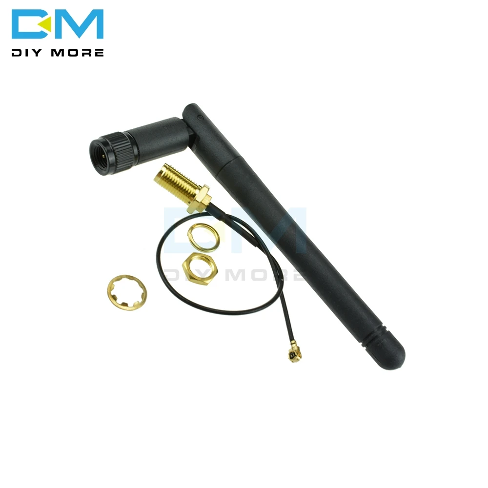 11 см 2 4 г Беспроводной антенна SMA палка 2dB 2.5dB усиления для NRF24L01 PA CC2500 модуль 20 IPX