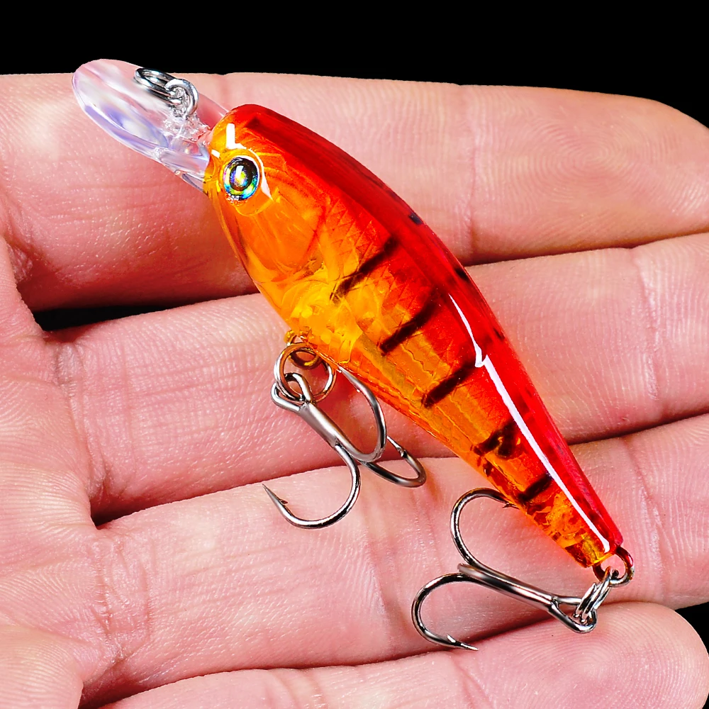 1 шт. 3D 6 цветов глаза FLYBASS гольян жесткий 7 см-2 &quot/5 5 г-0 2 унций Плавающий Гольян