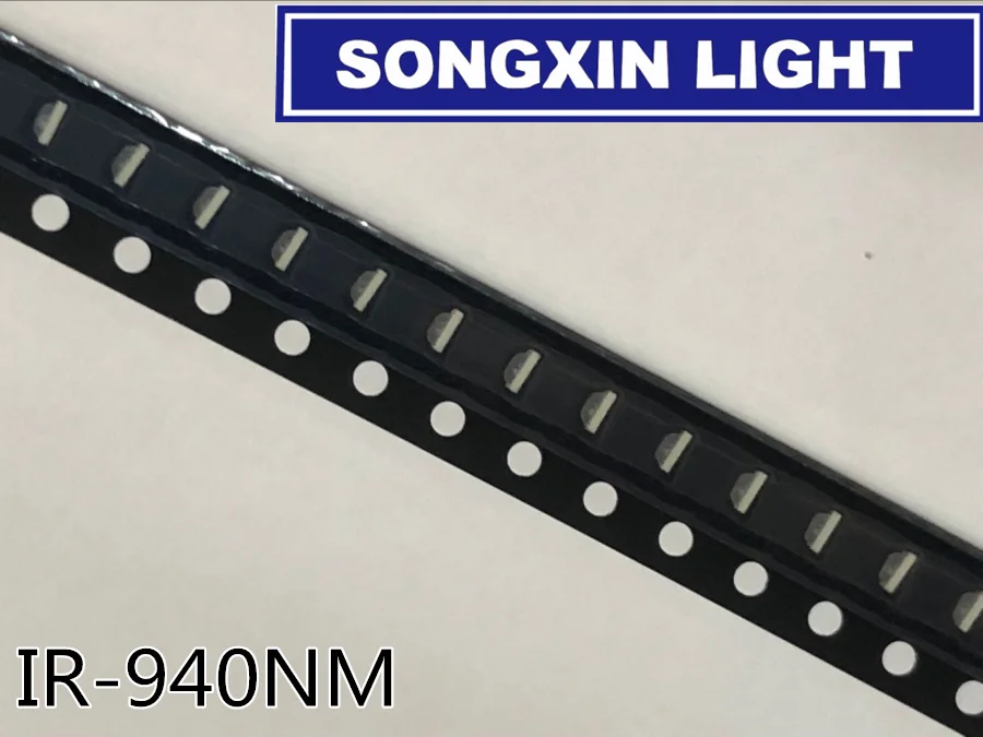 500 шт 0805 2106 2 1*0 6 мм 940nm сторона SMD инфракрасная лампа IR светодиодный 1 3-1 5 V 18-20mW