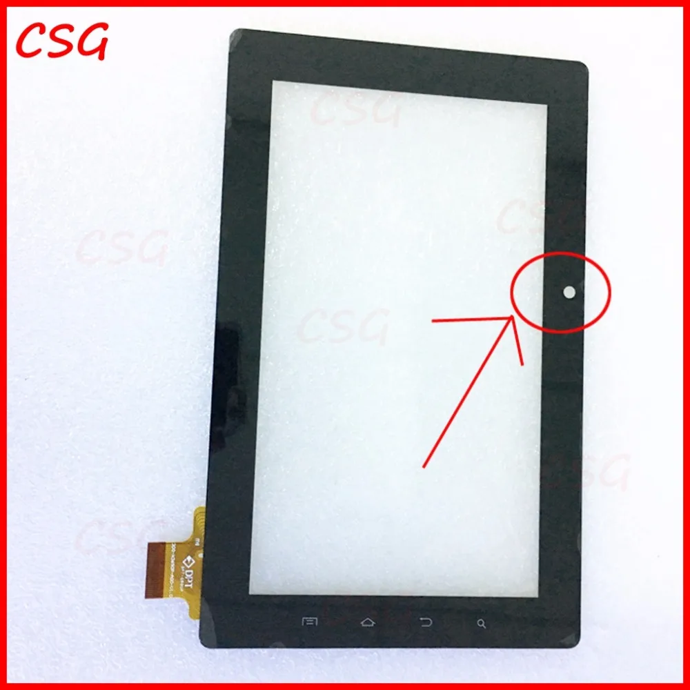 Черный 7 ''дюймовый сенсорный экран 100% новая сенсорная панель Tablet PC Сенсорная
