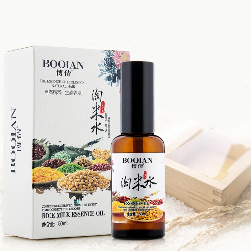 Мойте рисовую воду восстанавливайте сухую завивку уход для поврежденных волос