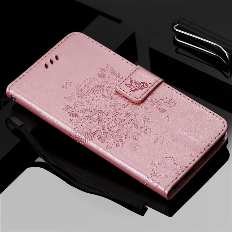 Rose Gold Роскошный флип-чехол в ретро стиле для Xiaomi Redmi Note 3 Note 4 4X из искусственной кожи кошелек с подставкой Чехол для Redmi Note 5 6 7 Pro чехол s Coque - Цвет: Rose Gold