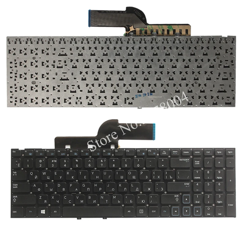 

New Laptop Russian Keyboard for Samsung NP300E5C NP3530EA 300E5C NP300E5X RU Keyboard No Frame