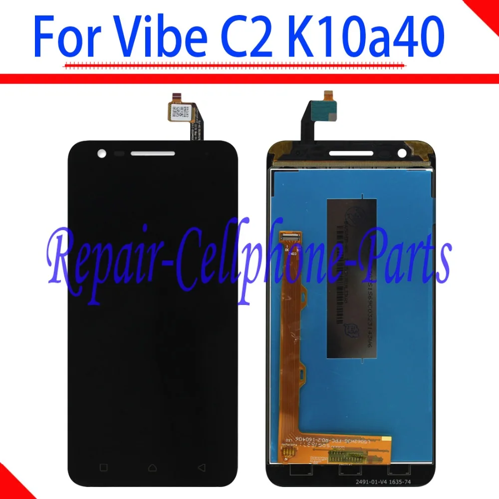 Черный Сенсорный экран планшета Стекло + ЖК дисплей Дисплей в сборе для lenovo