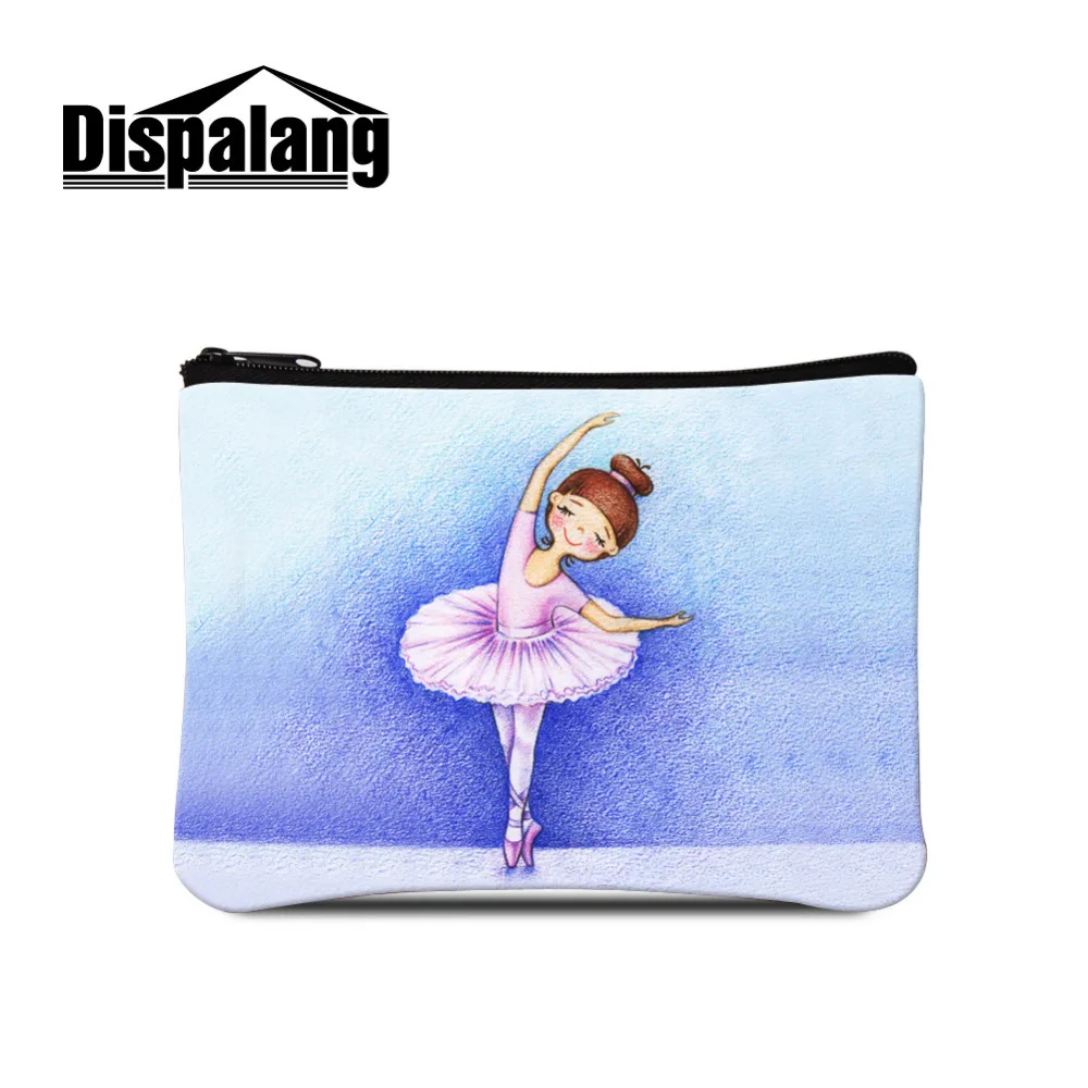 Милый женский кошелек Dispalang с отделением для монет маленькие женские кошельки
