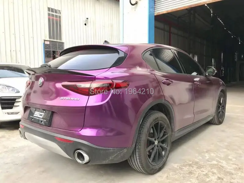 Спойлер для Alfa Romeo Stelvio спойлер SD Style 2017 2018 из углеродного волокна задний на крышу