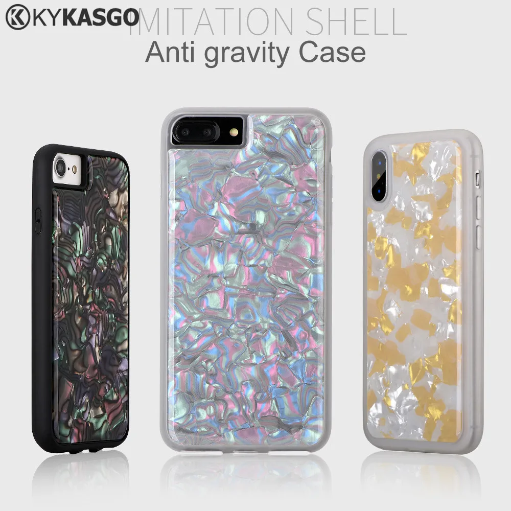 Роскошный чехол для телефона cowry с защитой от гравитации iPhone X 8 7 6S Plus