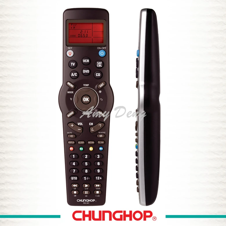 Chunghop RM 991 3 аккумулятора xAAA универсальное обучение| |