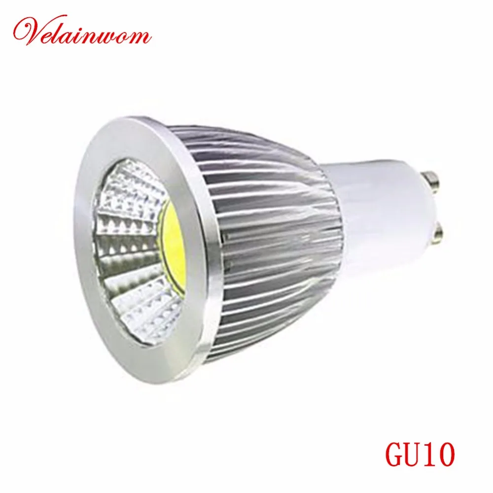 

Лампа GU10 COB LED Spot Light Lamp 6W 9W 12W LED светильник AC85-265V теплый/холодный белый супер ярсветодиодный светодиодный светильник