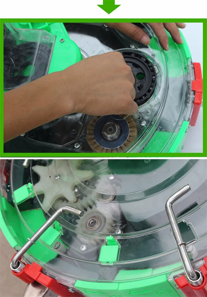 Hand Push Type Agricultural Planter Automatic Small Corn Peanut Vegetable Seeder Multi-function Rapeseed On-demand Device