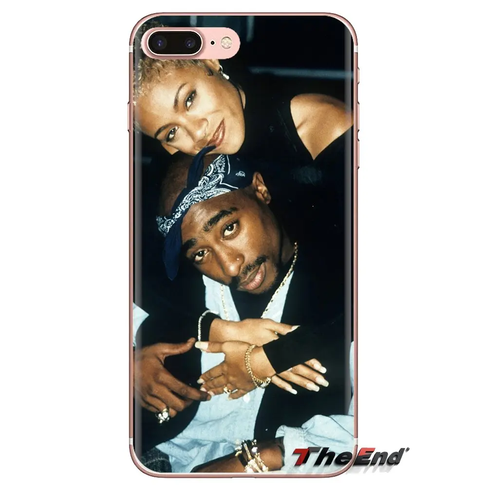 For Huawei Mate Honor 4C 5C 5X 6X 7 7A 7C 8 9 10 8C 8X 20 Lite Pro Transparent TPU Cases Covers 2Pac Tupac Amaru Shakur Makaveli |
