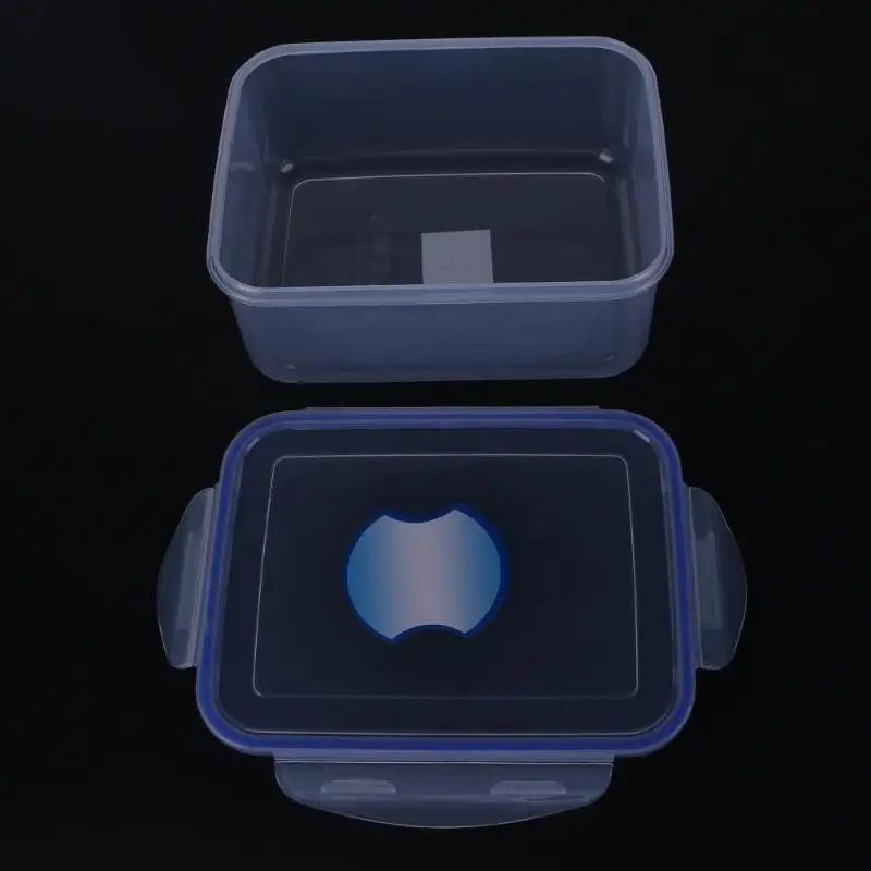 Microwavable коробка для хранения продуктов Bento, фруктов, овощей, свежести, герметичный квадратный прозрачный Ланч-бокс для пикника, Кухонный Контейнер