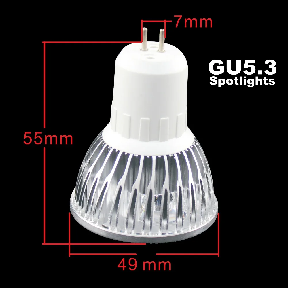 Free shipping  BEST Factory price LED spotlight Epistar 4W bulb  MR16 GU10 E27 GU5.3  replace to halogen 50W 3 years warranty