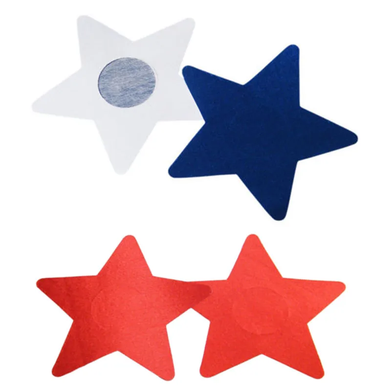 1 пара в форме звезды Женская наклейка на сосок накладки для нижнего белья летняя