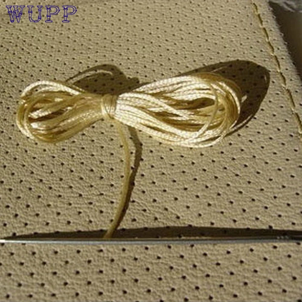 Кожаный мягкий чехол на руль CARPRIE сделай сам нескользящий с иглами Nov1 Прямая