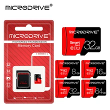Высококачественная красная версия micro sd карта TF карта 8 ГБ 16 ГБ 32 ГБ 64 Гб 128 Гб класс 10 карта памяти micro sd карта cartao de memoria