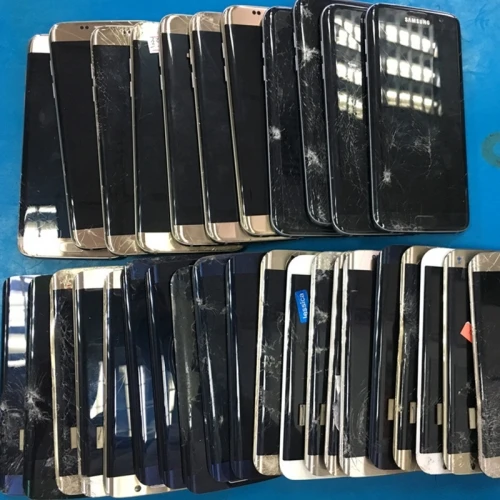 Practice LCD screen assmebly with frame for samsung S6edge s6edge plus s7edge S8 and glass separating practice | Инструменты