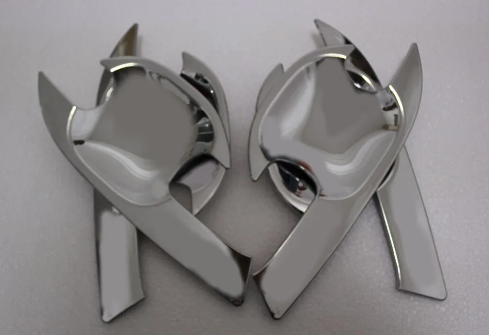 Suitable For Ranger T6 accessories ABS Chrome Door Handle Inserts Bowl FORD RANGER 2012-2014 Auto Accessories Plate Product | Автомобили и