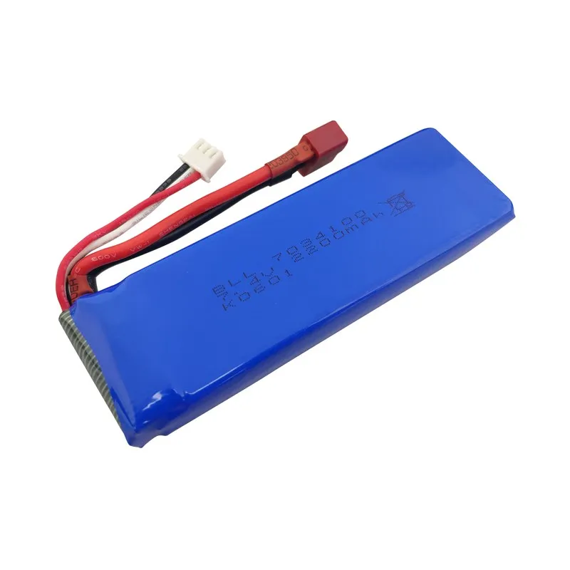 2 шт. 7 4 в 2200 мАч литиевая батарея с 1 зарядное устройство для WLtoys K949 10428 10428-A L202 RC