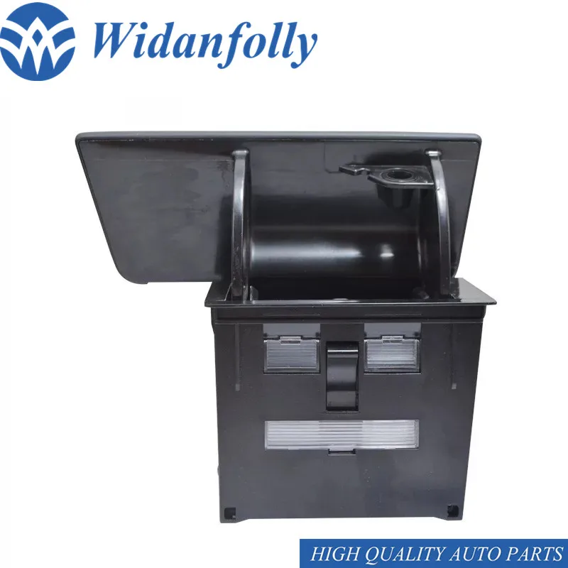 Черная пепельница Widanfolly контейнер для хранения Tiguan Golf Plus 2009 2010 2011 2012 2013 2014 5M1857309B 5M1