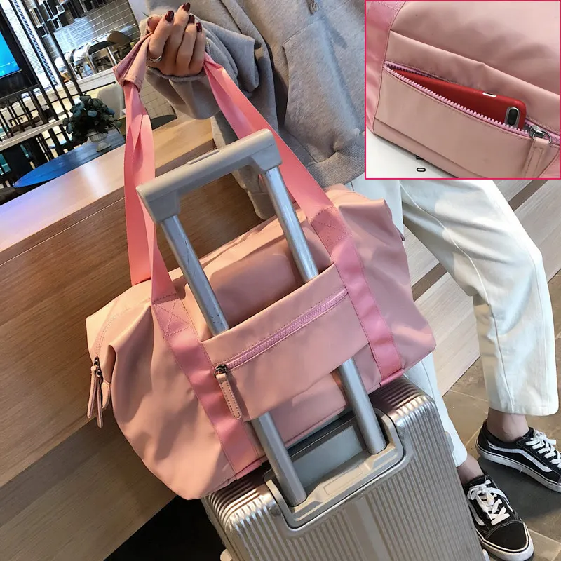 Sports Gym Fitness Yoga Bag Travel Handbags For Shoes Women Men Shoulder Bags Sac De Sport Luggage Duffle Bag Pack XA965WD