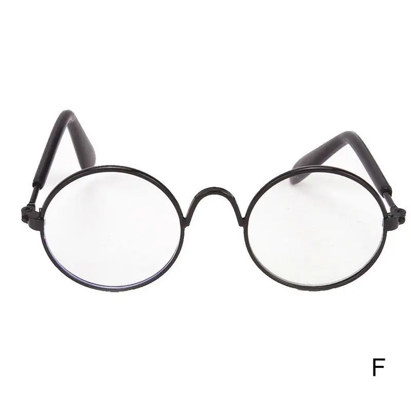 F Dongzhur 1:12 Doll House 18-inch Girl Doll Glasses Accessories Doll Decorative Toy Accessories - Цвет: F