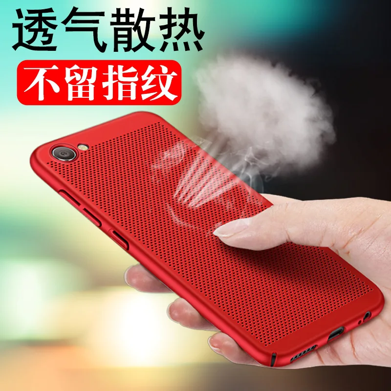 Luxury Hard Plastic Case For Huawei Honor 10 lite V10 V9 9 Mobile Phone Cover with Grid heat dissipation function |