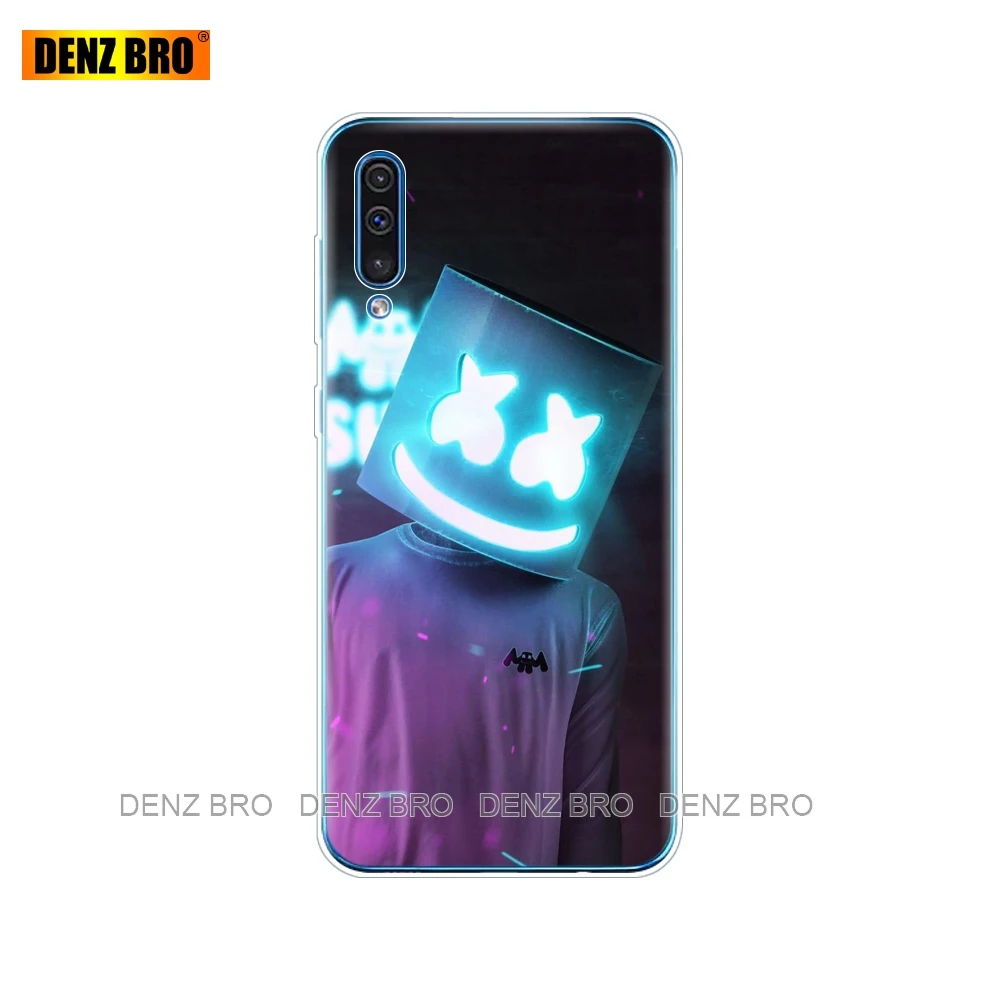 61783 Чехол для Samsung Galaxy A50 с рисунком из силикона и ТПУ, чехол для телефона для Samsung A50 A505 A505F SM-A505F, мягкий чехол 6,4, чехол-бампер - Цвет: 61783