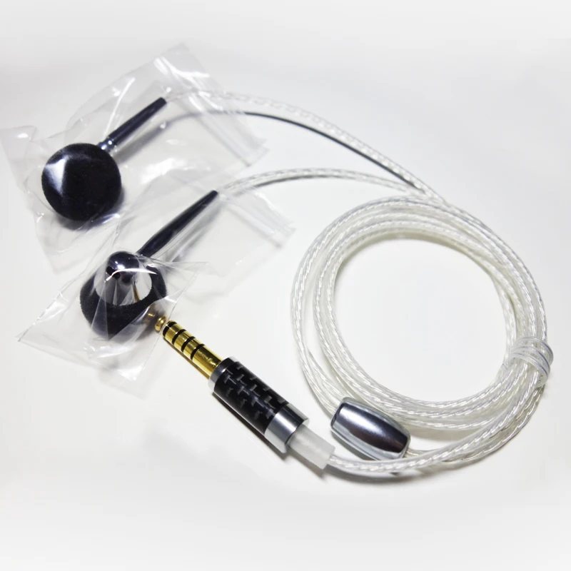 4.4mm balanced jack MOONDROP Liebesleid HiFi наушники Динамический драйвер Металл промышленный дизайн наушники с плоской головкой 3,5 мм - Цвет: 4.4mm balanced jack