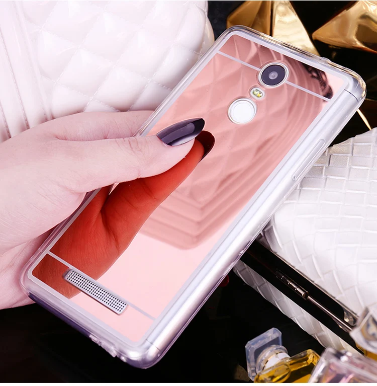 Хит! Роскошный зеркальный гальванический мягкий прозрачный чехол из ТПУ для Xiaomi