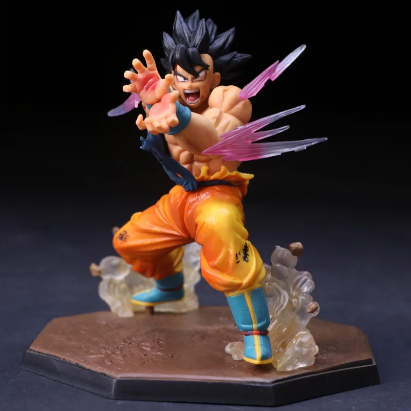 Аниме Dragon Ball Z Resurrection F Super Saiyan Son Gokou бардок ПВХ фигурка Коллекционная модель кукла игрушка 23 подарки для детей - Цвет: Gokou8