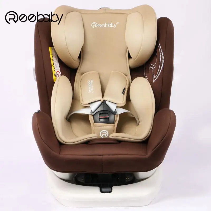 Reebaby Murphy 0-12 лет Детское автомобильное безопасное сиденье Isofix интерфейс откидное сиденье может сидеть 3c Сертификация - Цвет: J