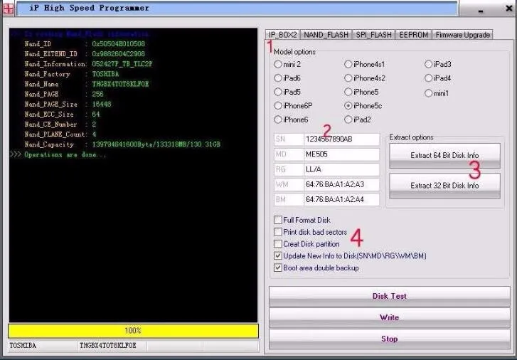 Ipbox IP BOX3 высокоскоростной программатор для телефона pad harte disk programmers4s 5 5c 5 s 6 6 plus speicher обновление для V6.0
